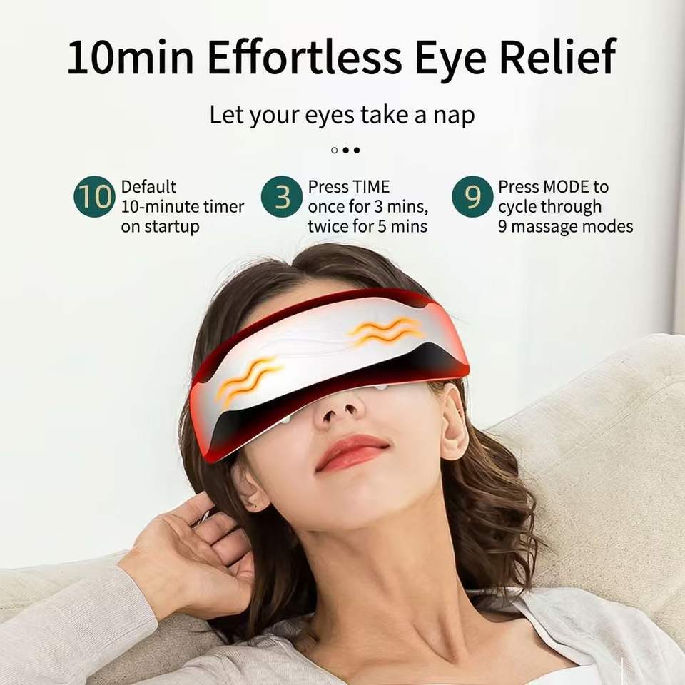 Future Eyes Rechargeable Eye Mask — Heat & Vibration for Dry Eyes, Migraines & Insomnia Future Eyes Rechargeable Heated Eye Mask photo 4
