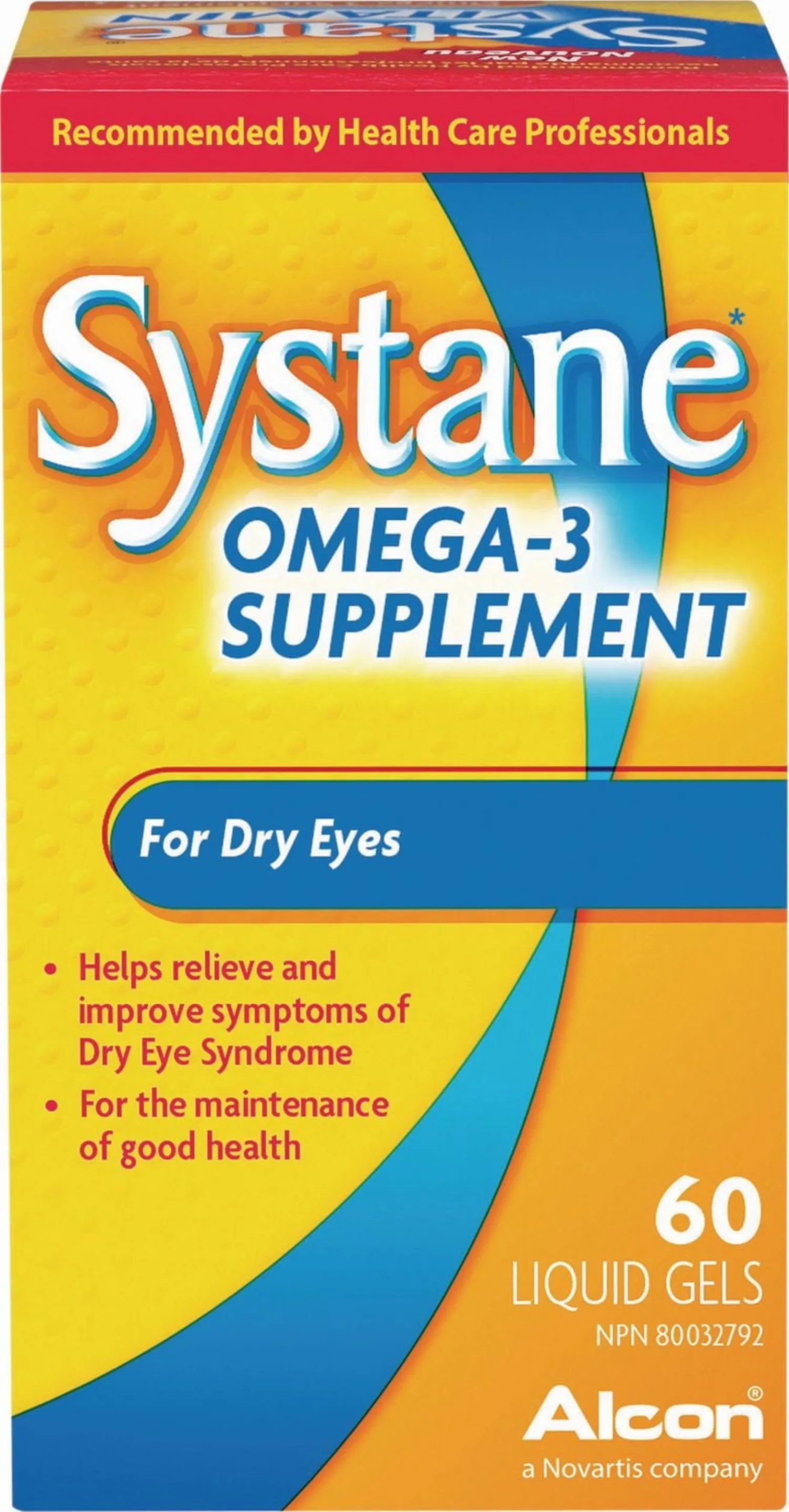 SYSTANE Omega-3 Supplement ocular vitamin for dry eyes
