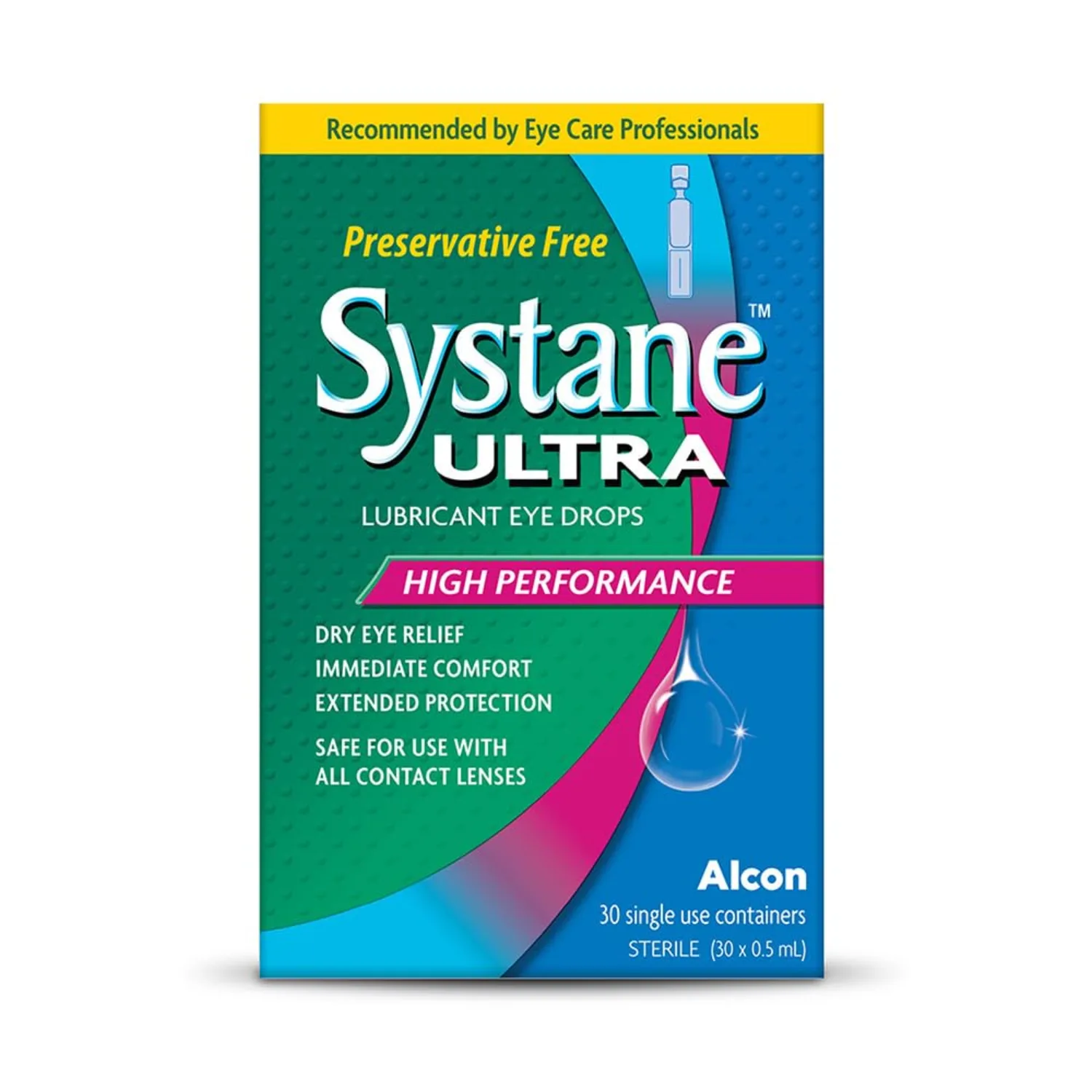 SYSTANE Ultra 30 single use vials 0.5 mL preservative free eye drops Canada